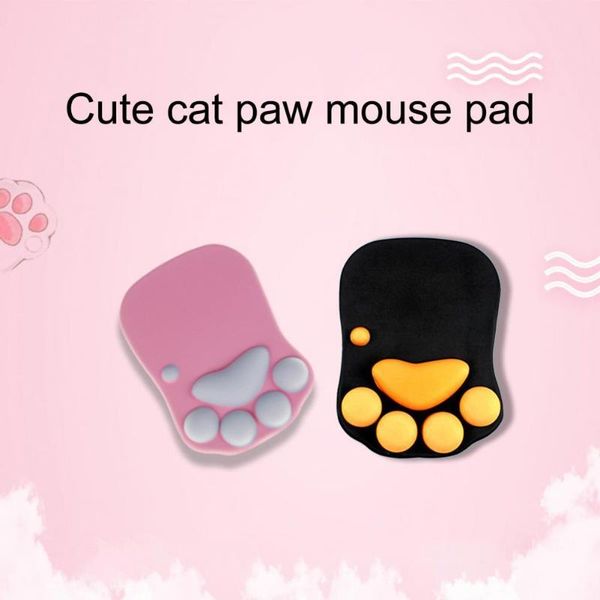 

mouse pads & wrist rests cute cartoon pad anti-slip silicone gaming deskmousepad home office cushion mat with rest