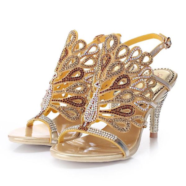 

women sandals,2021 design fashion and wedding evening party dress rhinestone big size 33-44 ,women sandal sandals, Black