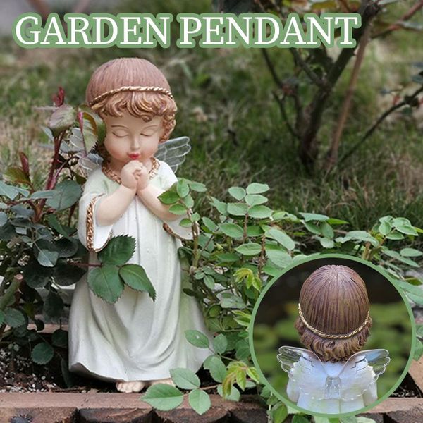 

garden decorations decoration outdoor resin little angel yard tuin decoratie