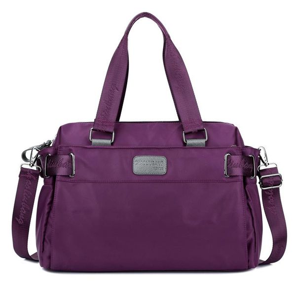 

fashion ladies portable large capacity winter day korean shoulder bag nylon travel duffel bags