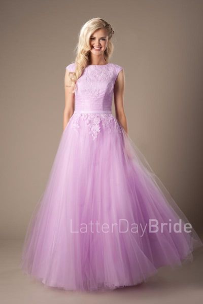 

party dresses lilac lace tulle modest prom long cap sleeves simple jewel floor length coral gowns mint evening, White;black
