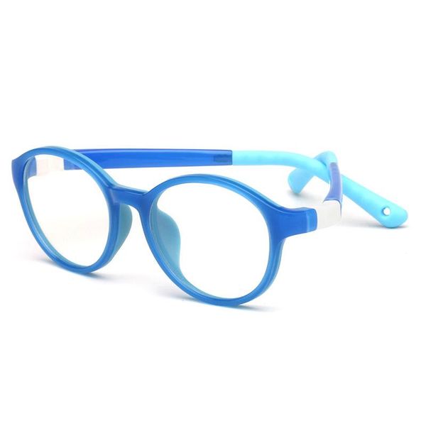 

fashion sunglasses frames 2021 silicone frame children's glasses tr90 can be equipped with myopia, Black