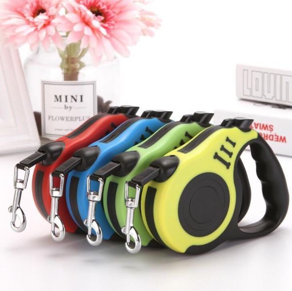 

portable pet supplies traction rope automatic dog chain teddy small medium cat chains leash collars & leashes