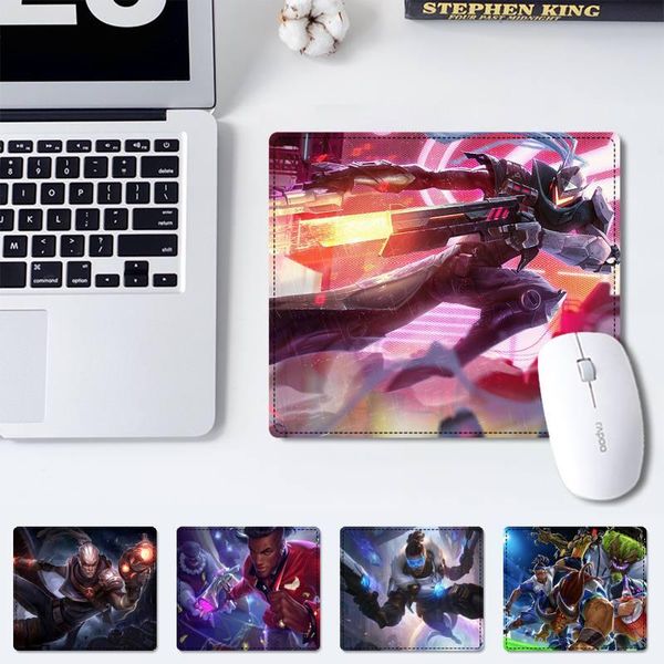 

mouse pads & wrist rests art league of legends lucian pad non-slip player small size rubber gaming office desk mat