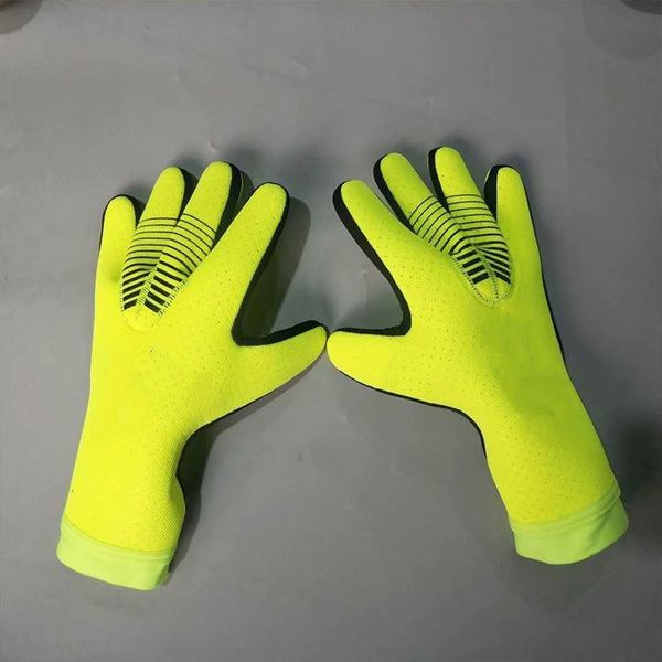 

professional soccer gloves luvas without fingersave football goalkeeper gloves goal keeper guantes-77, Black