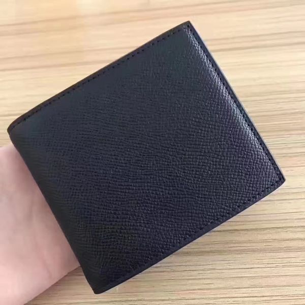 

2022 simple style bag mens wallet fashion designer wallets luxury bags halloween christmas leather perse classics casual men perses retro ca, Red;black