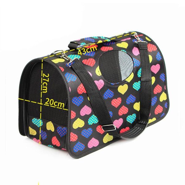 

multi-color multi-pattern pet backpack oxford cloth multi-function portable bag drop dog car seat covers