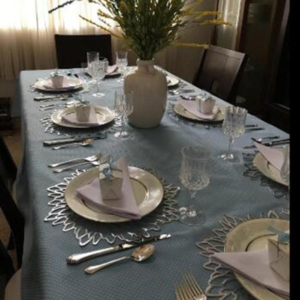 

table runner 10 pack pressed metallic placemats/charger/wedding accent centerpiece --flower