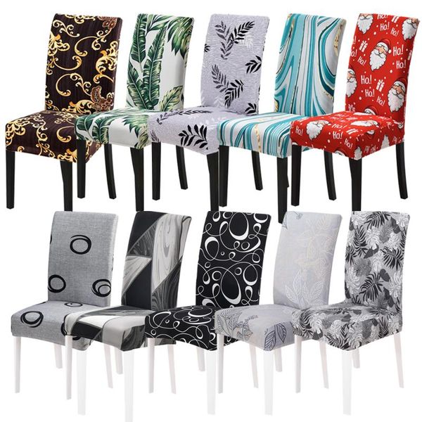 

chair covers stretch floral print cover multifunction spandex elastic cloth universal seat protector for home dining room