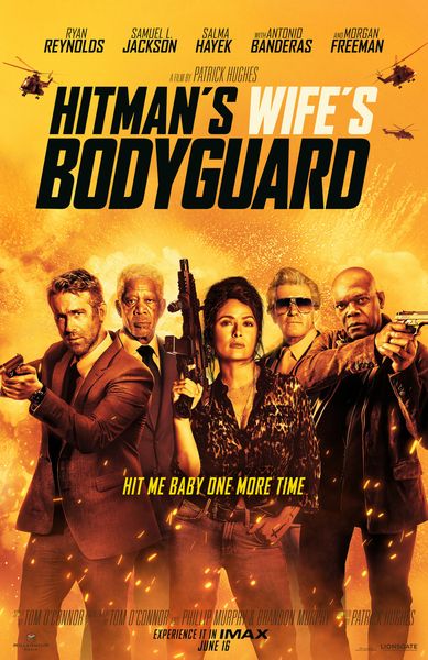 

hitman's wife's bodyguard poster 2021 movie art film print 01