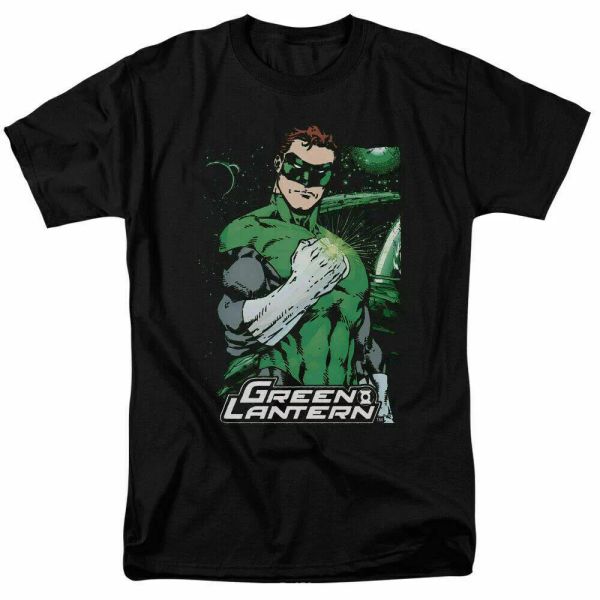 

green lantern fist flare t shirt licensed comic book tee black, White;black