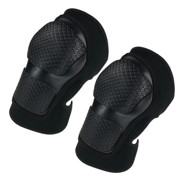 

elbow & knee pads 1 pair bike adjustable brace support cycling protector practical volleyball sports kneepad for kids (black), Black;gray