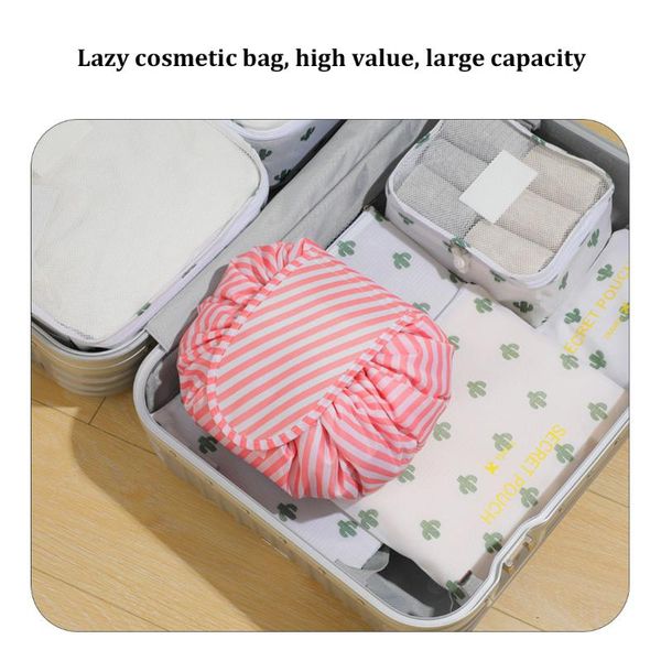 

storage bags korean flush makeup organizer travel artifact small fresh bag creative colorful rope jewerly case