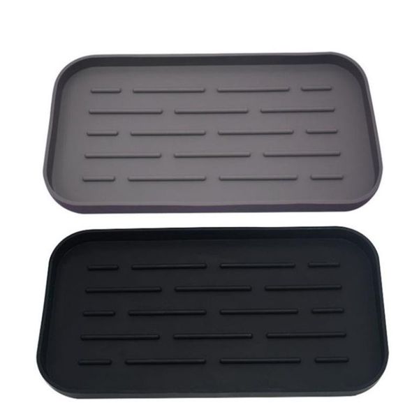 

table runner silicone drain tray pads fruits vegetables draining mat storage kitchen drying dish bowl cup pad placemat insulated