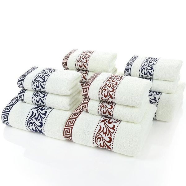 

towel cotton blue and white porcelain towels 2 face 1 bath sports long-staple