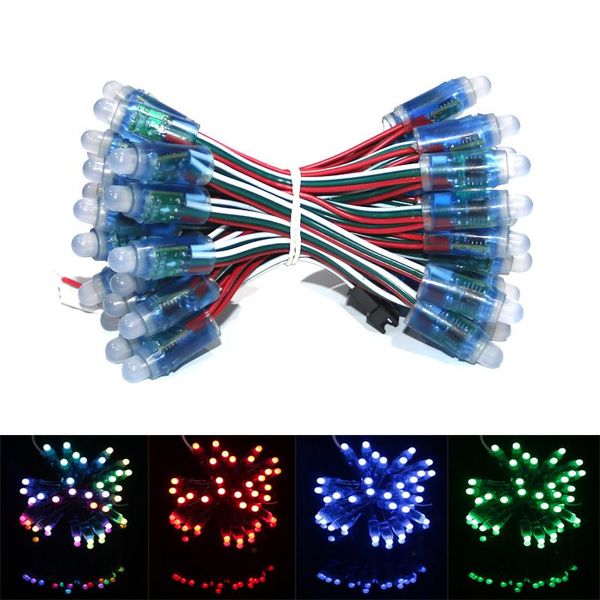 

12mm ws2811 led pixel module,ip68 waterproof full color rgb string christmas light addressable as ucs1903 ws2801 modules