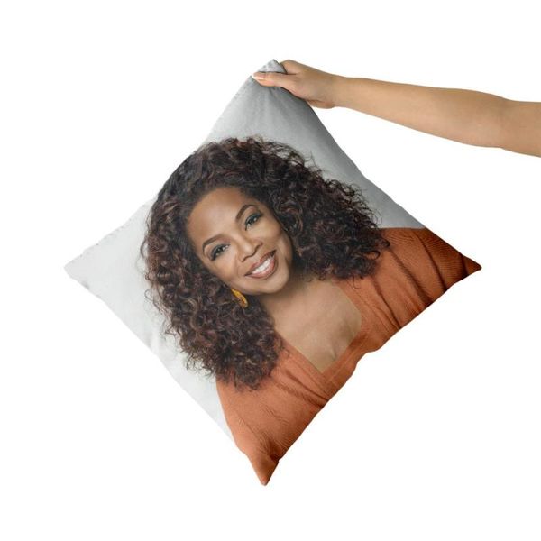 

oprah winfrey cotton canvas custom pillow covers throw sofa cushion/decorative