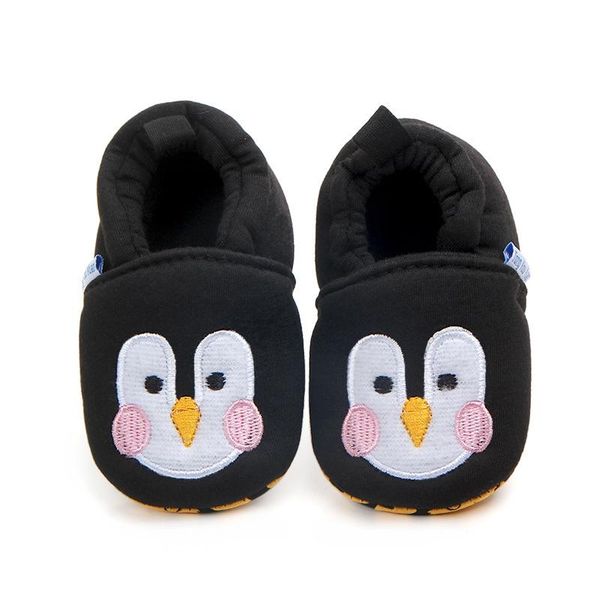 

first walkers baby shoes classic girl boys cartoon non-slip soft bottom cotton fabric toddler 0-18m