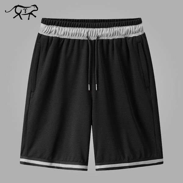 

summer shorts men fashion brand boardshorts breathable male casual comfortable plus size fitness mens bodybuilding men's, White;black