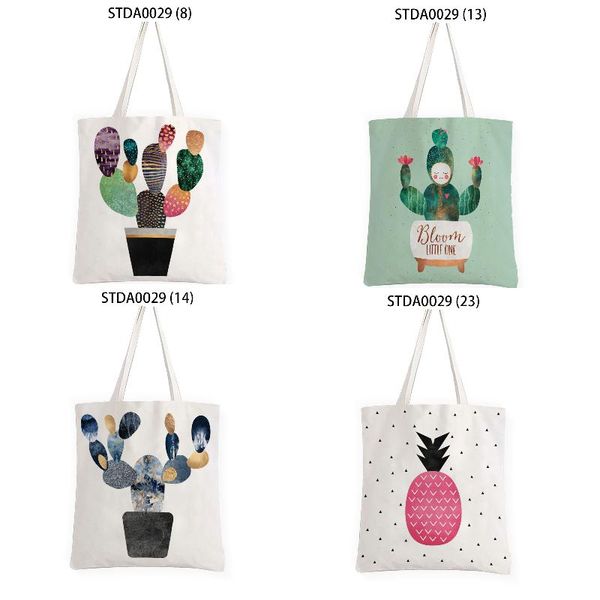 

storage bags creative cactus pineapple pouch kitchen and organization items in the bag for documents tool