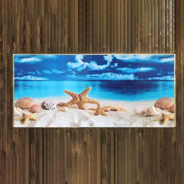 

aquarium background decorative sticker fish tank mural (colorful) decorations