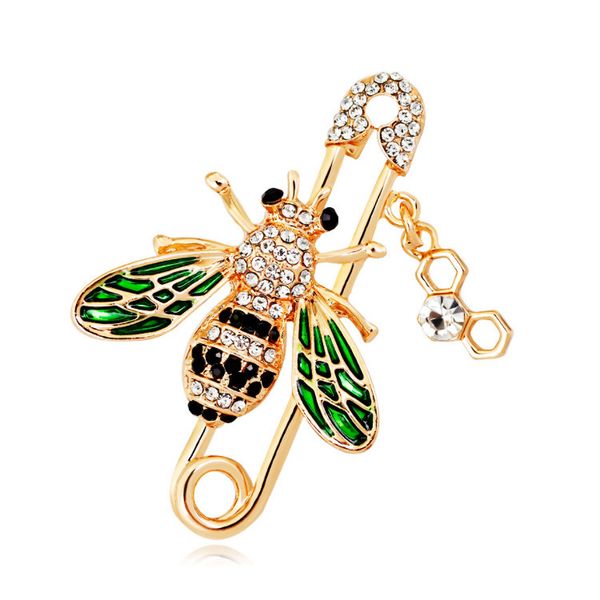 

factory new fashion and versatile personality bee brooch women's qu pin christmas