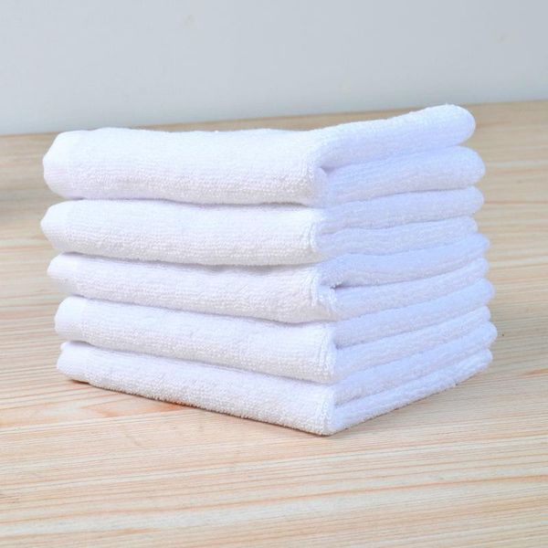 

towel el hand towels cotton small square face thickened white