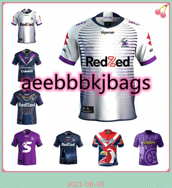 

new 2021 melbourne storm memorial rugby league jersey 19 20 21 shirt, Black;gray