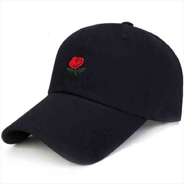 

rose baseball cap for women embroidery dad hat the rapper cotton female cap outdoor sports men snapback bone, Blue;gray