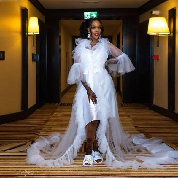 

casual dresses two pieces tulle dress for women with sling maternity robes birthday gowns po shoot slit beach bridal, Black;gray