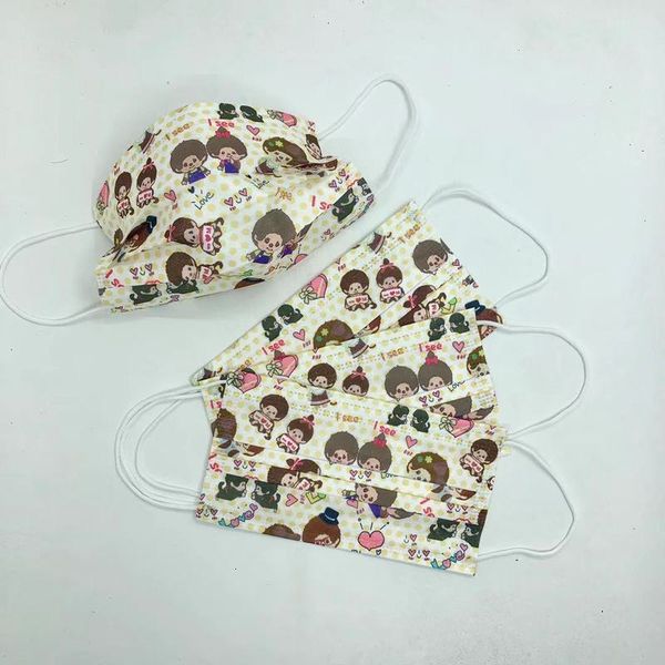 

cartoon children's printing mengqiqi 95 + face mask