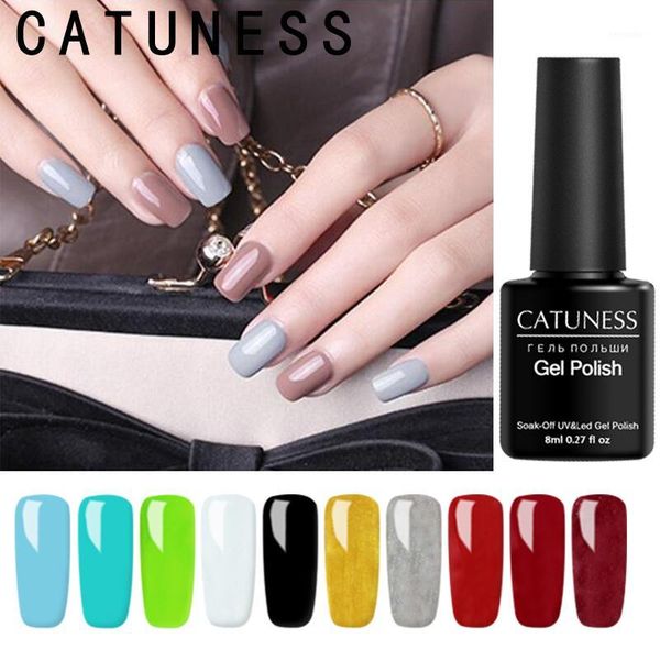 

colors 8ml solid color gel nail polish led uv for gray red pink art varnish hybrid polish1
