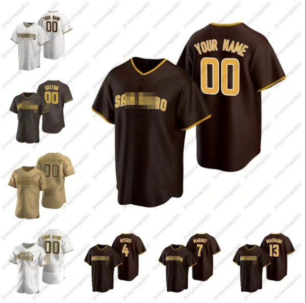

23 fernando tatis jr. jersey 9 jake cronenworth 19 tony gwynn 29 dinelson lamet 10 jurickson 20 21 profar baseball jerseys, Blue;black