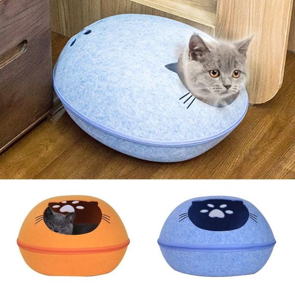 

cat beds & furniture pet cave bed for cats kittens pets