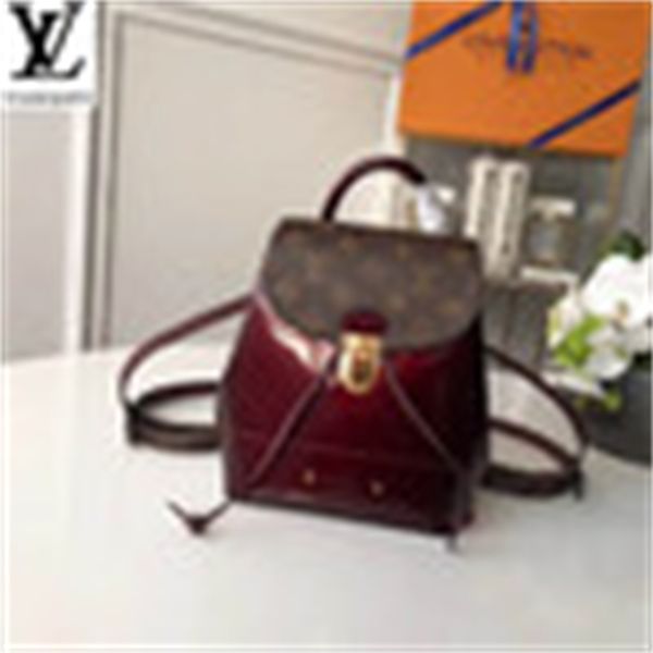 

color tote kyjm springs patent leather old brand matching color backpack m53545 backpacks business bags designer messenger bags luxury l