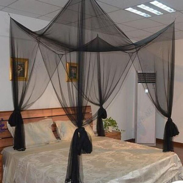 

mosquito net simple square with doors open on all sides summer anti-mosquito breathable lady sleeping