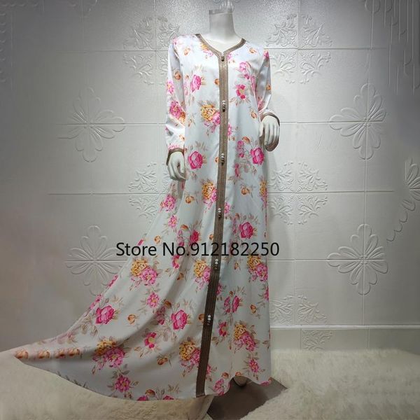 

ethnic clothing 2021 muslim dress women abaya turkey dubai kaftan moroccan long sleeve evening gowns girls abayas kimono european, Red