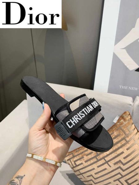 

sandals designer thongs luxury mules brand women slippers casual slides handmade shoes walking tennis 3qvl, Black;white