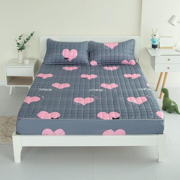 

sheets & sets fashion skin-friendly thicker bed sheet and 2 cases combination decorate the bedroom for children at home