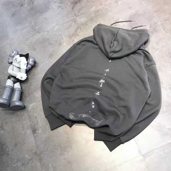 

embroidered new ch silver spring iron grey 2021 hoodie for lovers, Black