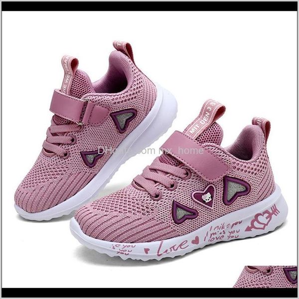 

sneakers baby, & maternity drop delivery 2021 ulknn girls sports autumn double net breathable big kids students pink wild childrens shoes ca, Black;red