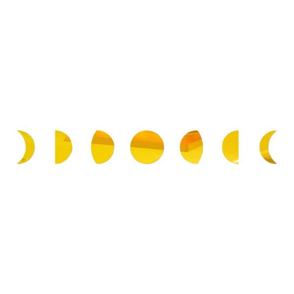 

mirrors 1set modern interior design gifts wall mirror living room moon phase diy hanging home decor bedroom art acrylic fashion
