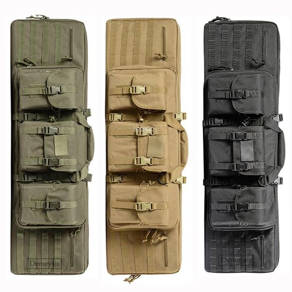 

stuff sacks tactical gun bag nylon military rifle backpack for sniper paintball sgun molle pack shooting hunting bags 95cm 116cm