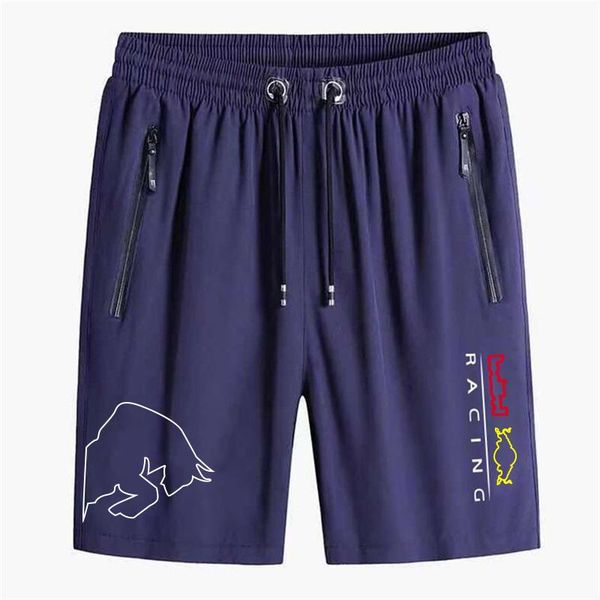 

2021f1 team racing shorts formula 1 summer polyester quick-drying sports pants men's same style can be customized