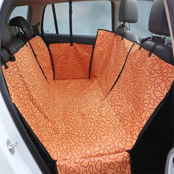 

dog car seat covers cat pet carrier oxford fabric waterproof double seater rear mat travel accessories