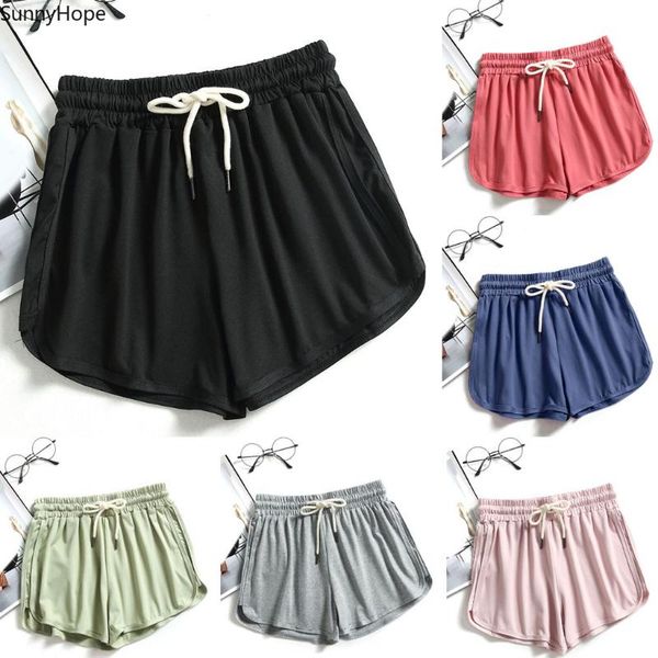 

women's shorts and fashion women lady summer sport beach short pants skin-friendly, breathable comfortable, White;black