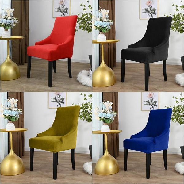 

modern dining chair cover high back sloping armchair stretch accent covers seat slipcover office el home party
