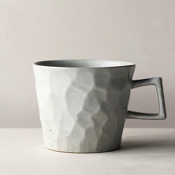 

mugs japanese style pottery ceramic coffee mug creative nordic retro manual simple home tea cup gift cafe bar drinkware