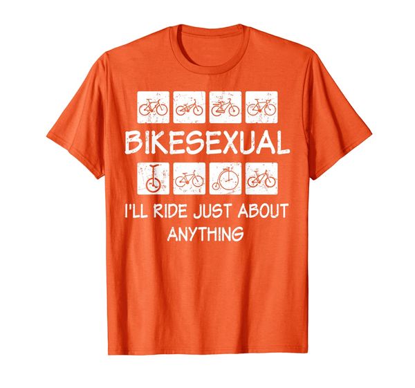 

Bikesexual T-shirt - Funny Bicycle Bike Cycling T Shirt Gift T-Shirt, Mainly pictures