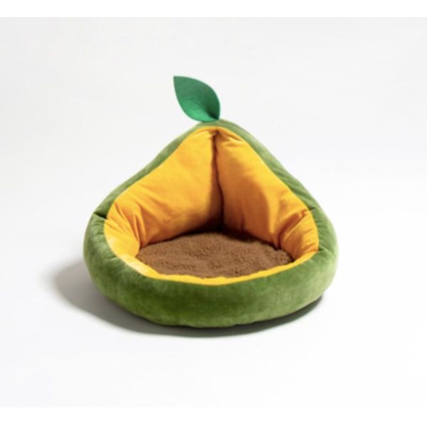 

cat beds & furniture lovely cute warm bed house winter summer pet dog nest avocado shape round small home mats supplies